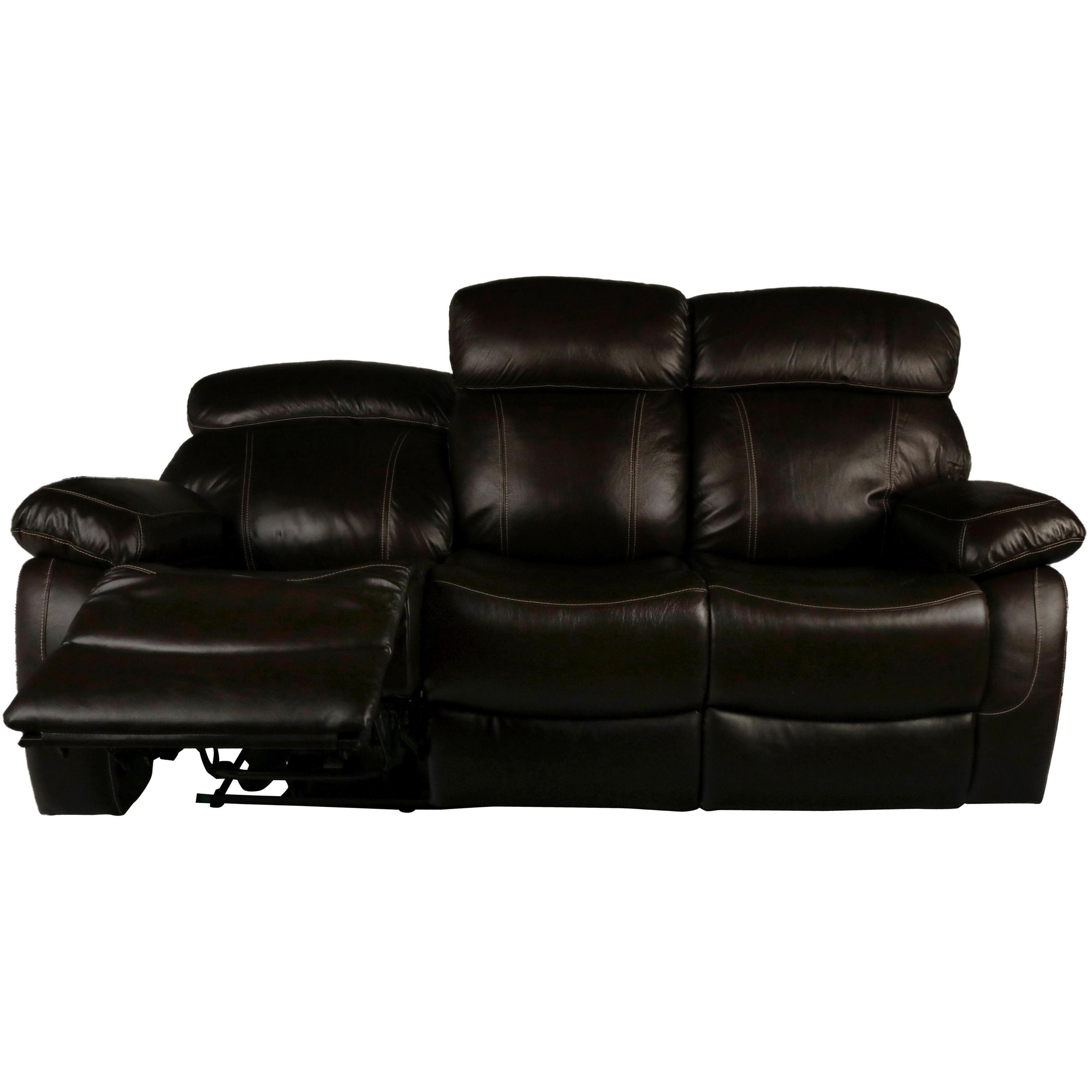 New Classic Dante Leather L204130PHBBN Casual Power Reclining Sofa